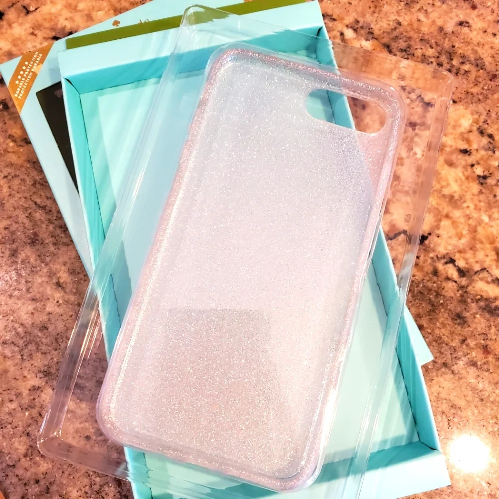 Kate Spade New York NY Comold case for phone‎ plus 7 French glitter Ombré 7
